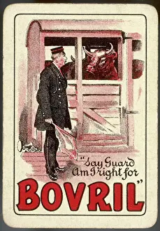 Caged: ADVERT BOVRIL GUARD