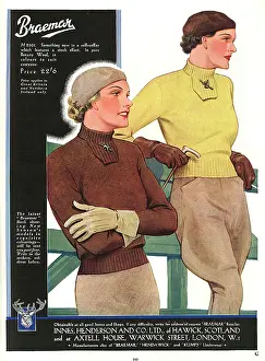 Braemar: Advertisement for Braemar Woollens 1936