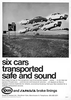 Transporting: Advertisement for Brake Linings