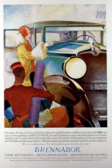 Privileged: Advertisement for Brennabor motor car