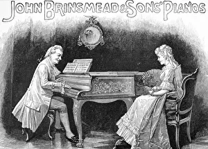 Wealthy: Advertisement for Brinamead pianos