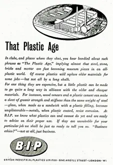 B.i.p: Advert for British Industrial Plastic Limited 1943