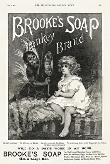 Brookes: Advertisement for Brooke's Monkey Brand Household Soap