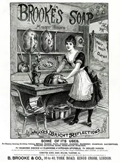Brookes: Advert for Brooke's Soap 1890