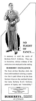 Burberry: Advertisement for Burberry, 1940