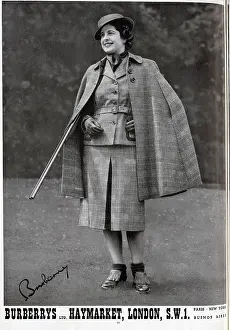 Tweeds: Advert for Burberry