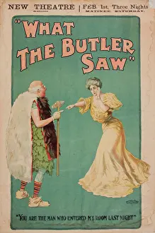 Nov16: Advertisement for What The Butler Saw
