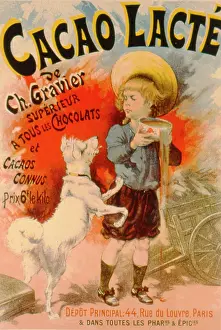 Cacao: Advertisement for Cacao Lacte