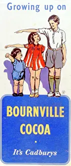 Cadbury: Advertisement for Cadbury's Bournville Cocoa