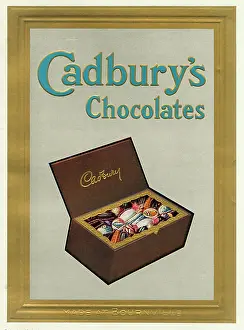 Confectioners: An advertisement for Cadburys Chocolate