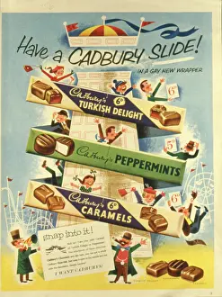 Packets: Advertisement for Cadbury's chocolates