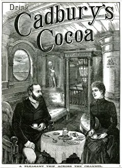 Coco: Advert for Cadbury's Cocoa drink 1884