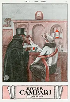 Aperitif: ADVERT/CAMPARI APERITIF