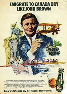 Businessmen: Advertisement for Canada Dry