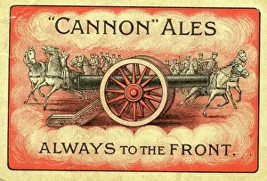 Ales: Advert, Cannon Ales, Sheffield, Always to the Front