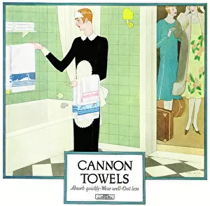 Towels: Advert, Cannon Towels