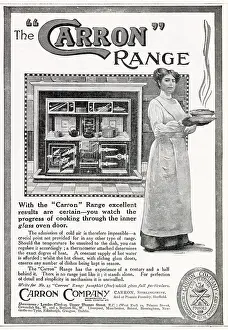 Carron: Advert for Carron Company - Cooker Range 1911