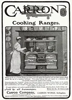 Carron: Advert for Carron Company - Cooking Range 1905