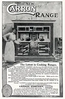 Carron: Advert for Carron Company - Cooking Range 1910