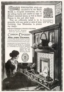 Item: Advert for Carron Company - firegates 1917