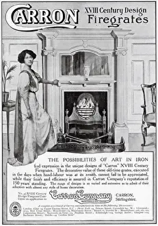 Item: Advert for Carron Company - firegrates 1910