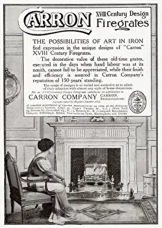 Item: Advert for Carron Company - firegrates 1911