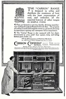 Carron: Advert for Carron - Cooking Range 1920