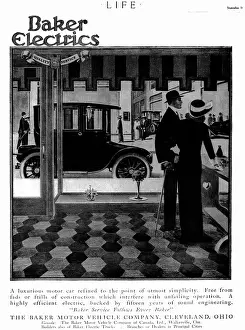 Technics: advertising, cars, Baker Electrics, electric