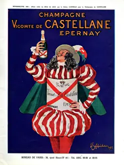 Vicomte: Advertisement for Castellane champagne