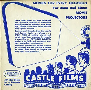 Reel: Advertisement for Castle Films