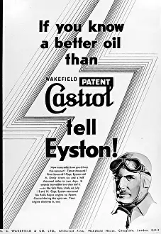 Entrusted: Advertisement for Castrol oil