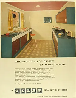 Rack: Advertisement for ceramic tiles