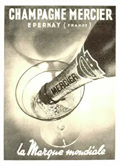 Mercier: Advertisement for Champagne Mercier