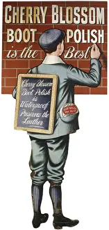 Preserves: Advertisement for Cherry Blossom boot polish