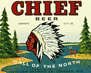 Brewing: Advertisement for Chief Beer
