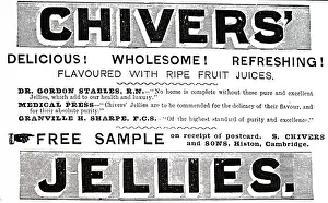 Jellies: An advertisement for Chivers Jellies