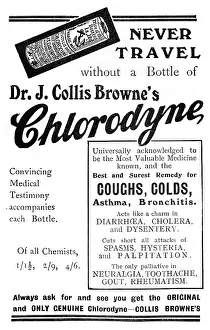 Asthma: Advertisement for Chlorodyne
