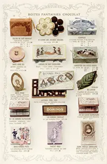 Choc: Advertisement - Choc Boxes 1910