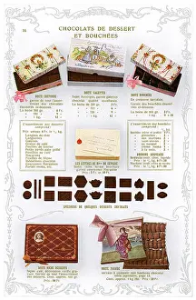 Choc: ADVERT/CHOC BOXES ETC