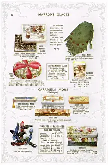 Glaces: ADVERT/CHOC MARRONS