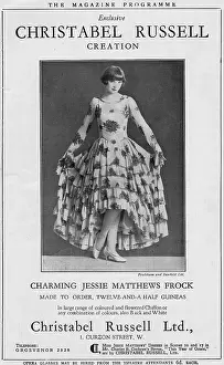 Christabel: Advert for Christabel Russell Ltd, 1928