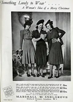 Woolen: Advert for Christmas dresses