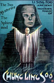Mysterious: Advertisement for Chung Ling Soo's magic show