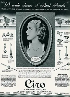 Clasp: Advert for Ciro jewellery 1936