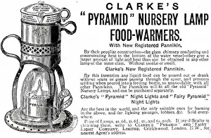 Heater: An advertisement for Clarke's night light