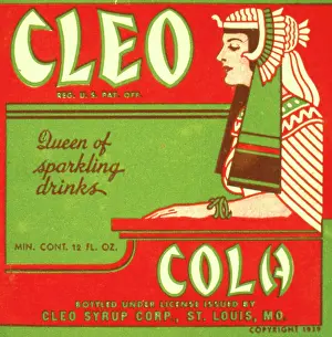 Cleopatra: Advertisement for Cleo Cola
