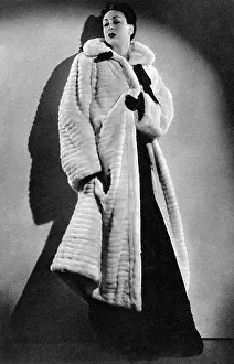 Schiaparelli: Advertisement for a coat by Elsa Schiaparelli