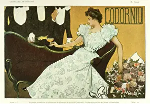 Retrograph: Advertisement for Codorniu sparkling wine
