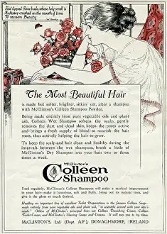 Shampoo: Advert for Colleen shampoo 1918