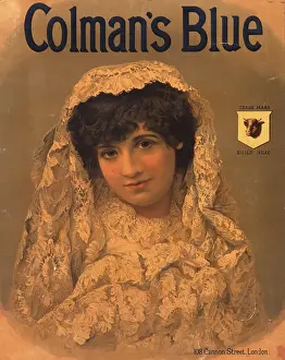 Demure: Advert for Colman's Blue
